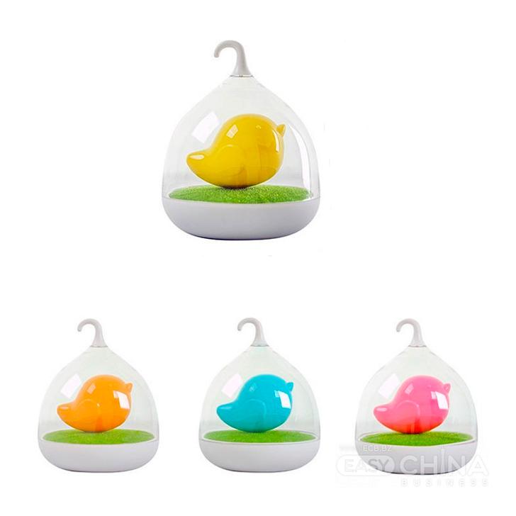 LED Ночник светильник Bird Cage Night Light USB 